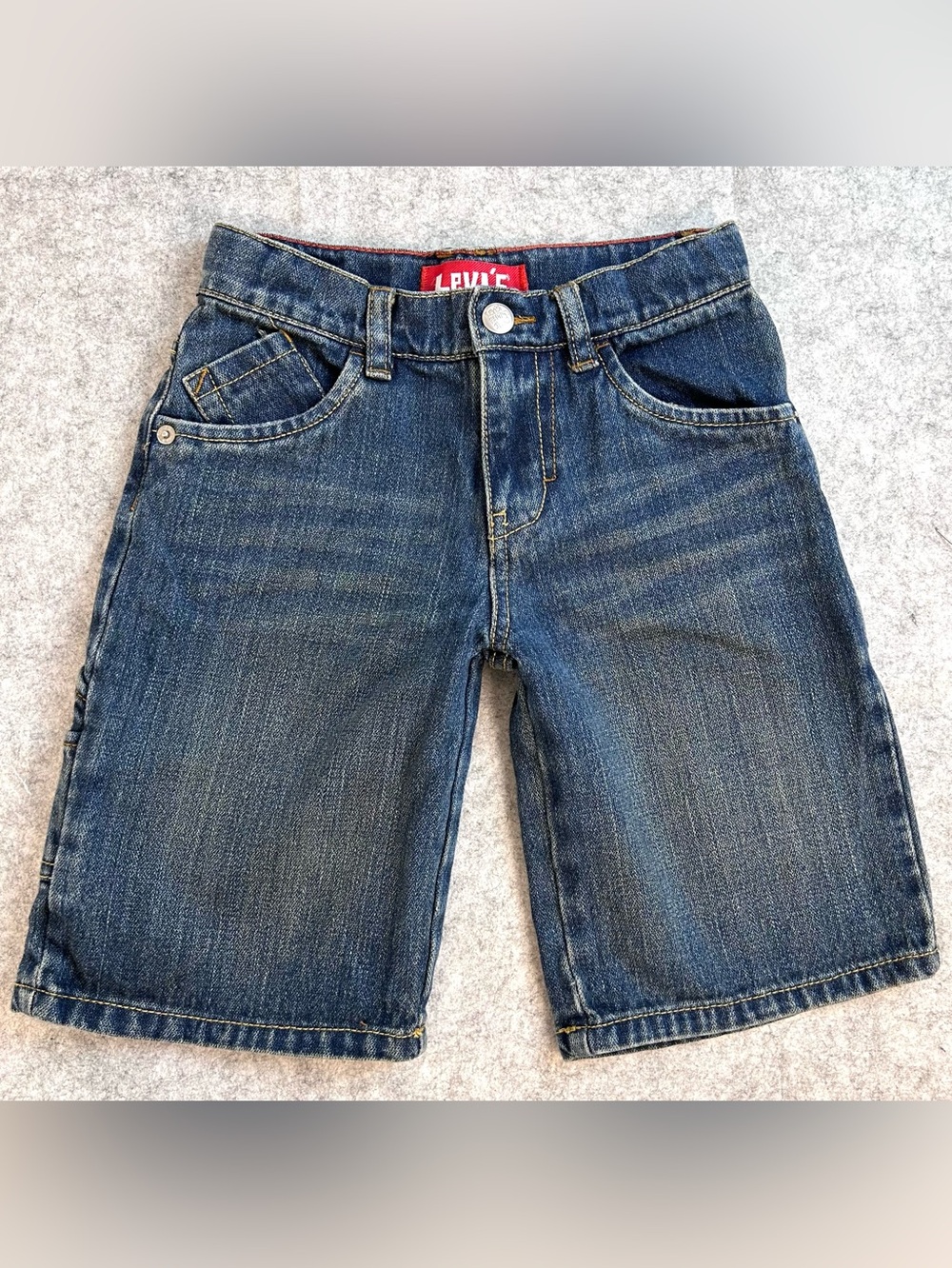 Levi's Boys' Medium-wash 5 Pocket Denim Shorts